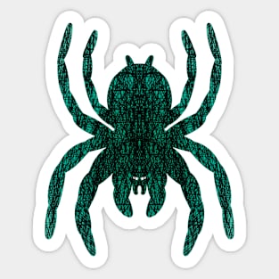 Cross Hatching Tarantula V13 Sticker